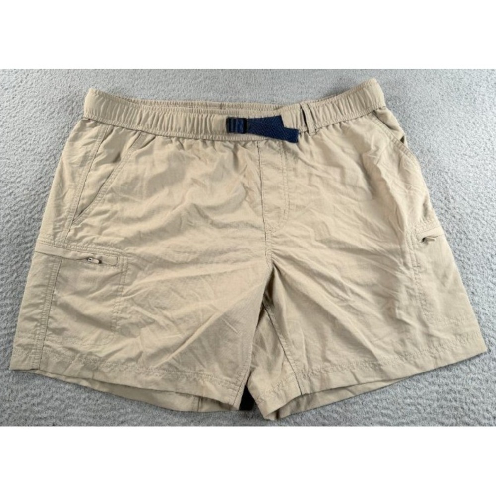 Duck Head Shorts Mens XL Nylon Belted Cargo Hiking Preppy Performance On The Fly